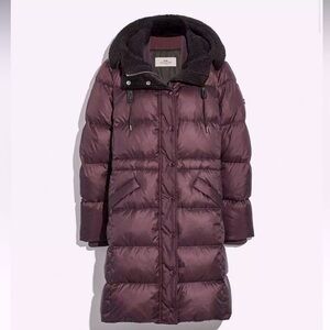 COACH Long Puffer Coat